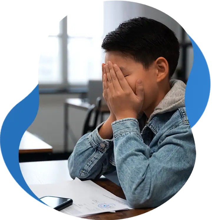 How to overcome text anxiety for kids grades 1-6 Homeschool Test Track image